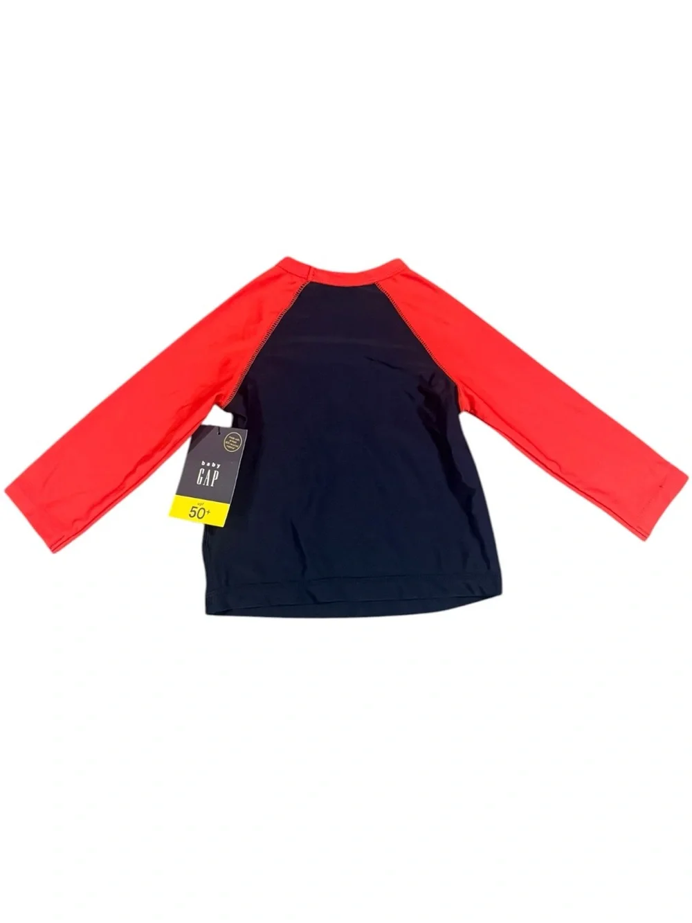 Baby Gap Boys Marvel Rash Guard Swim Shirt Long Sleeve UPF50+ Pool, Size 12-18 M